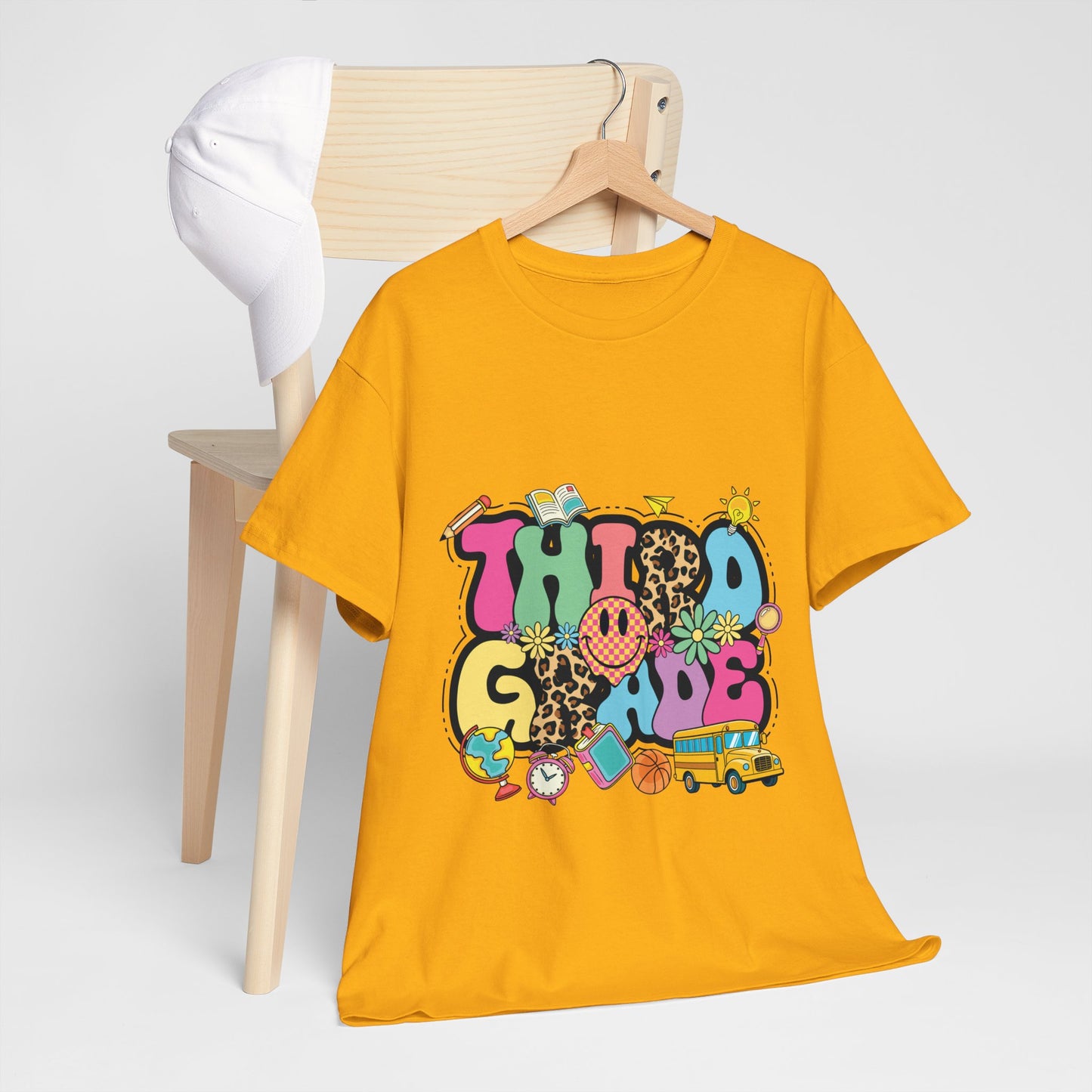 Third Grade Unisex Heavy Cotton Tee