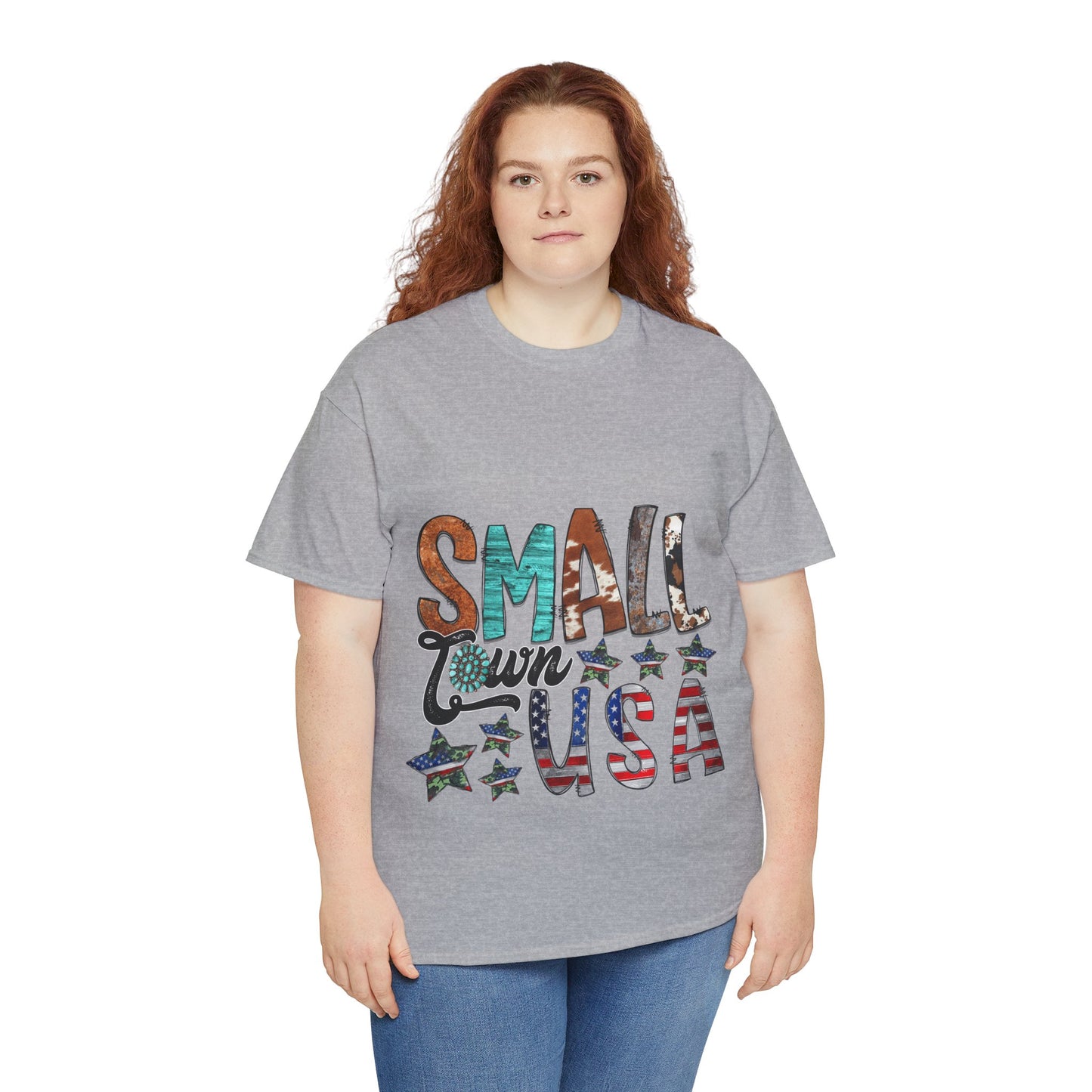 Small Town USA Unisex Heavy Cotton Tee