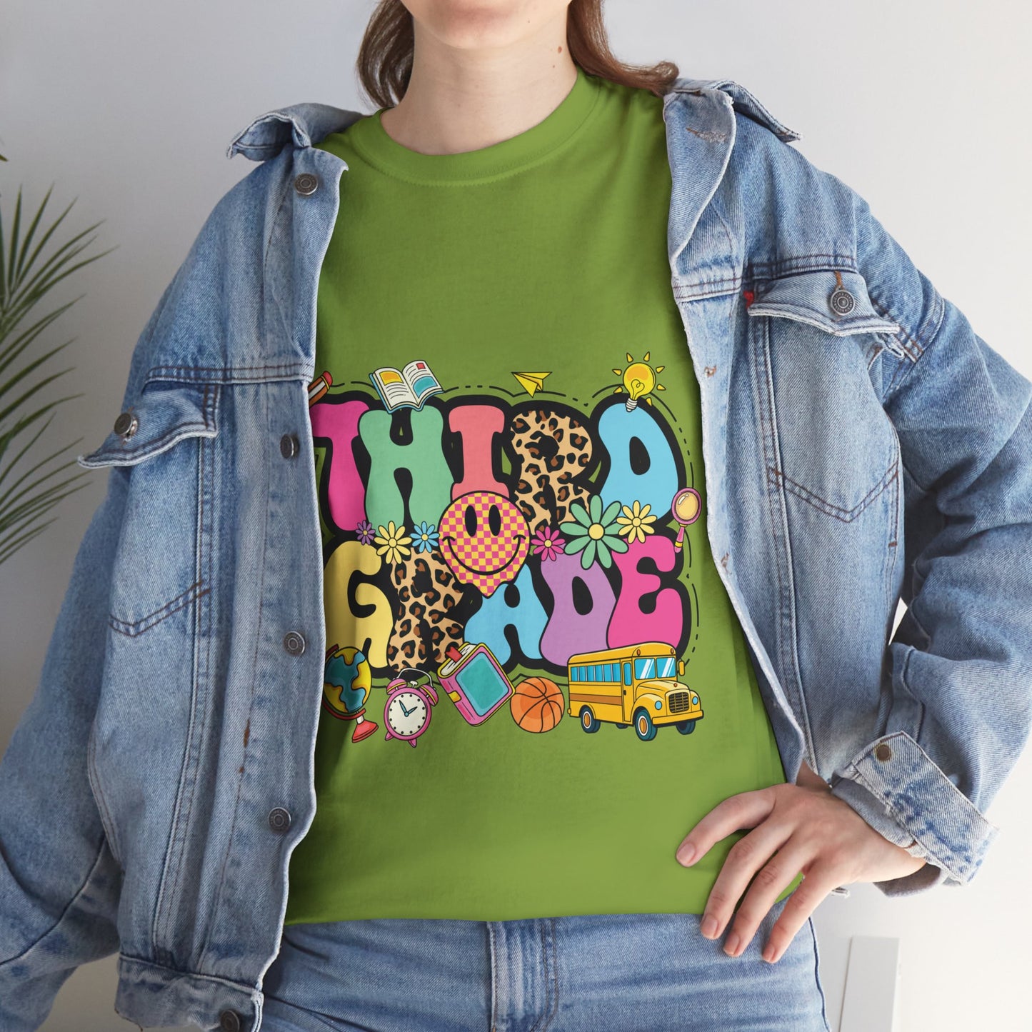 Third Grade Unisex Heavy Cotton Tee