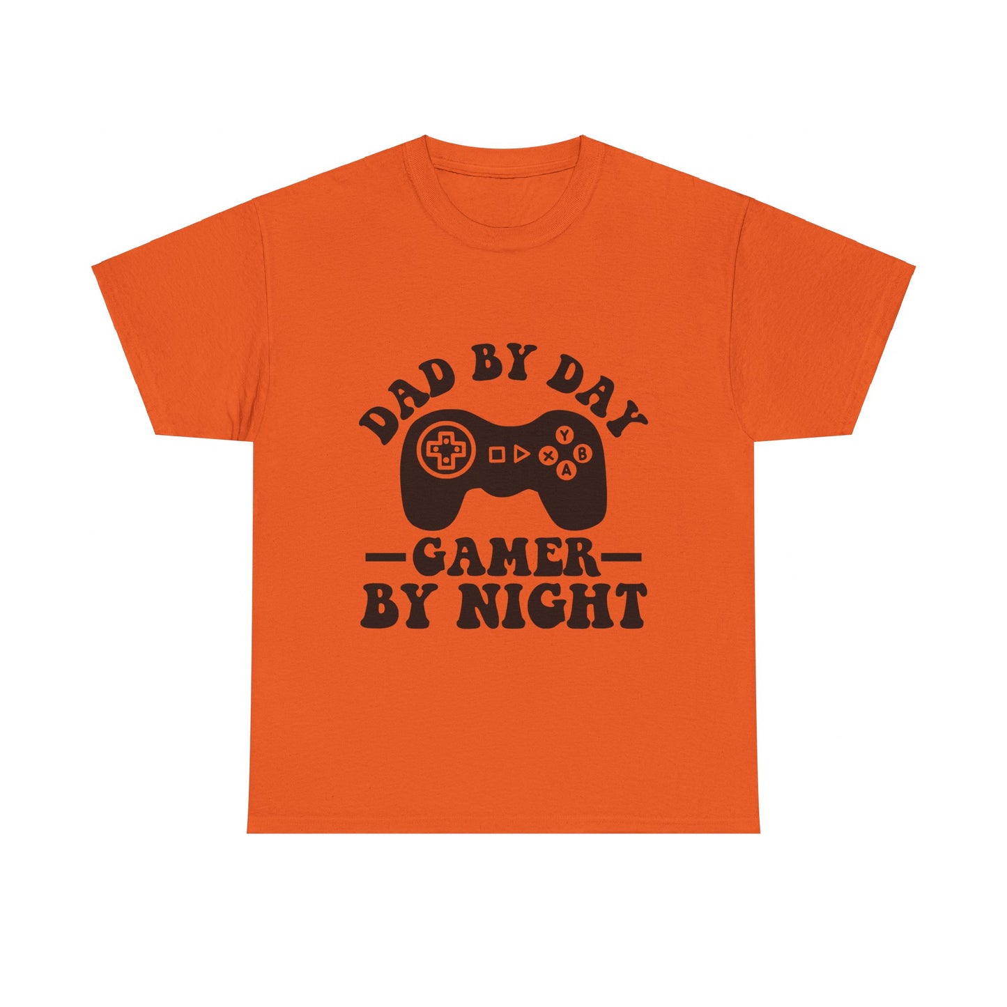 Gamer By Night Unisex Heavy Cotton Tee