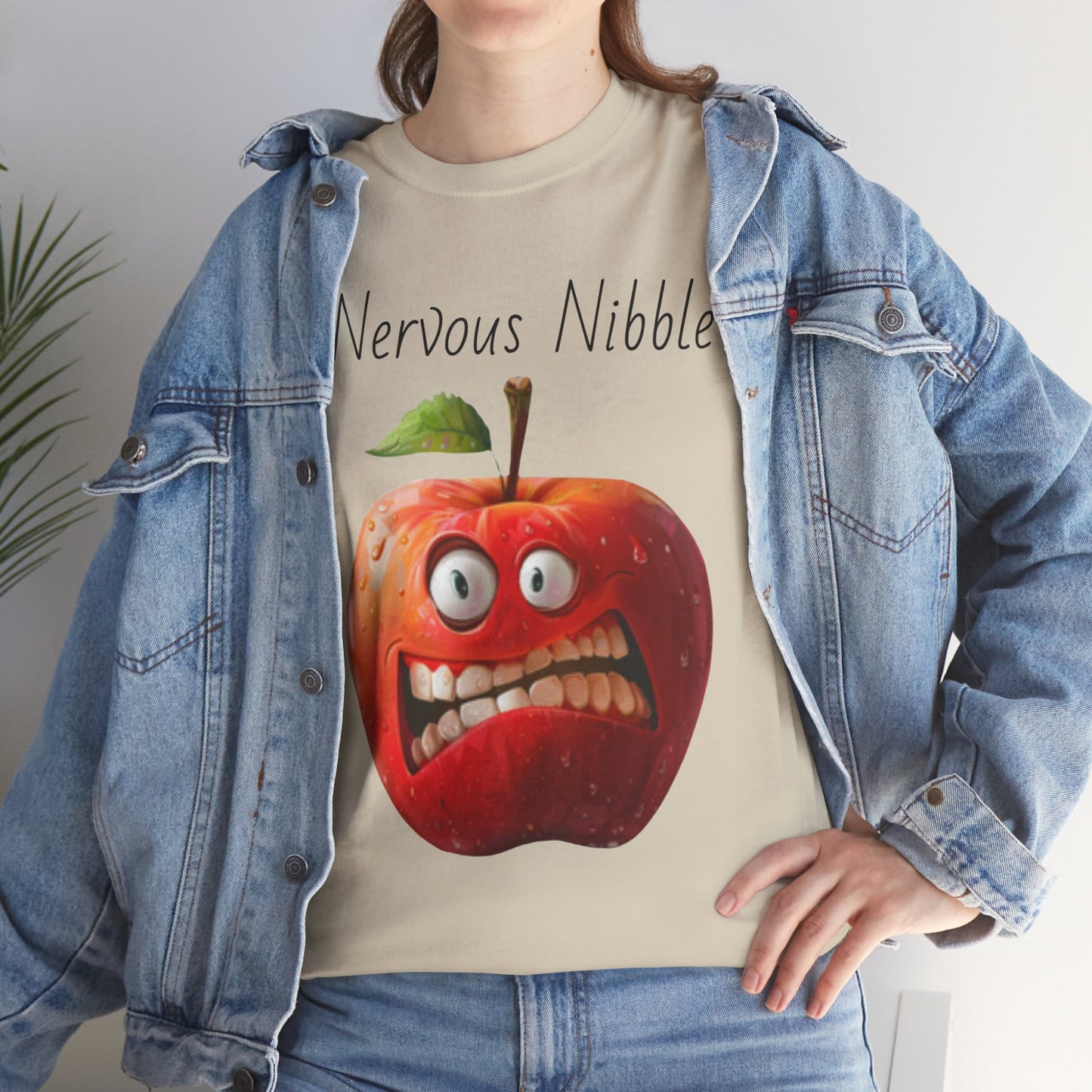 Nervous Nibble Unisex Heavy Cotton Tee