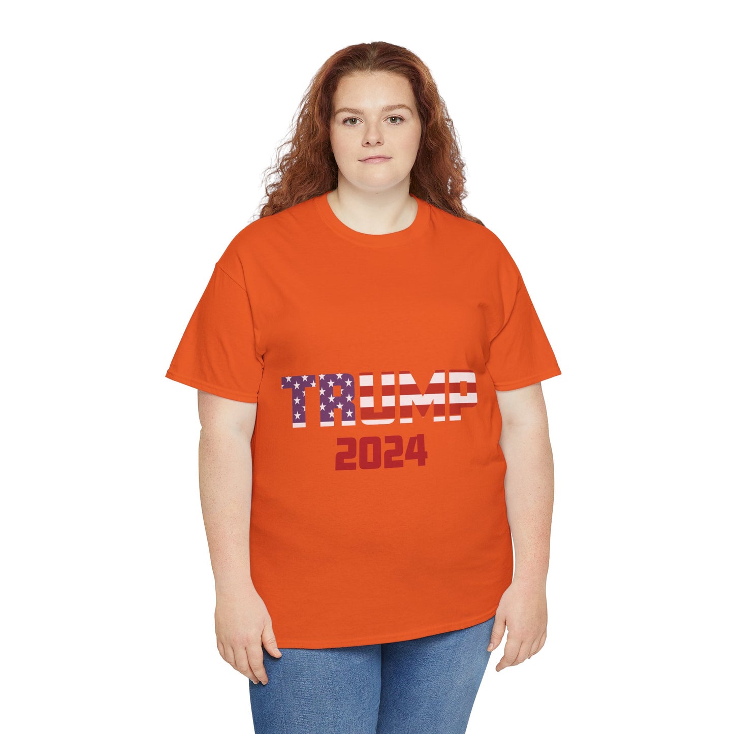 Trump 2024 B Unisex Heavy Cotton Tee