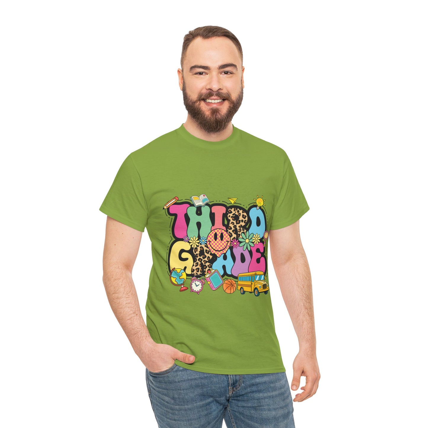 Third Grade Unisex Heavy Cotton Tee