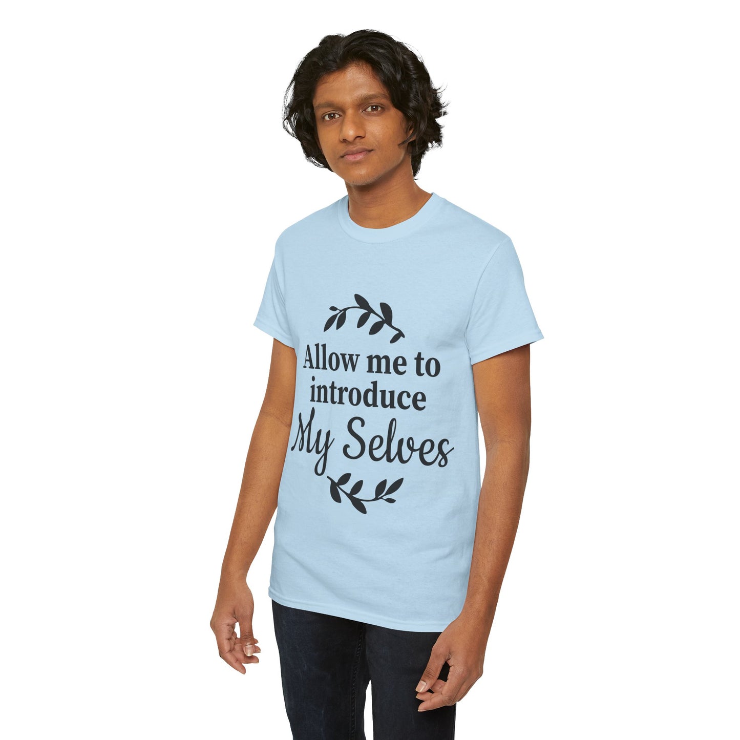 Allow Me To Introduce My Selves Unisex Heavy Cotton Tee