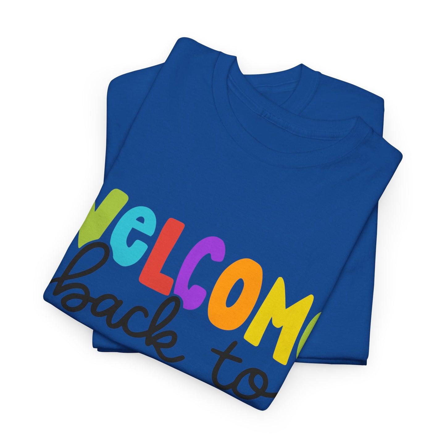 Welcome Back To School Unisex Heavy Cotton Tee