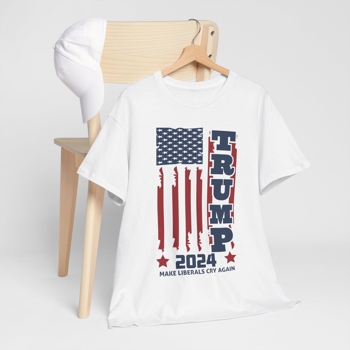 Trump 2024 A Unisex Heavy Cotton Tee