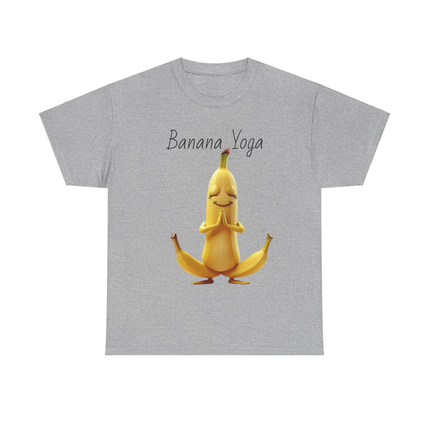 Banana Yoga Unisex Heavy Cotton Tee