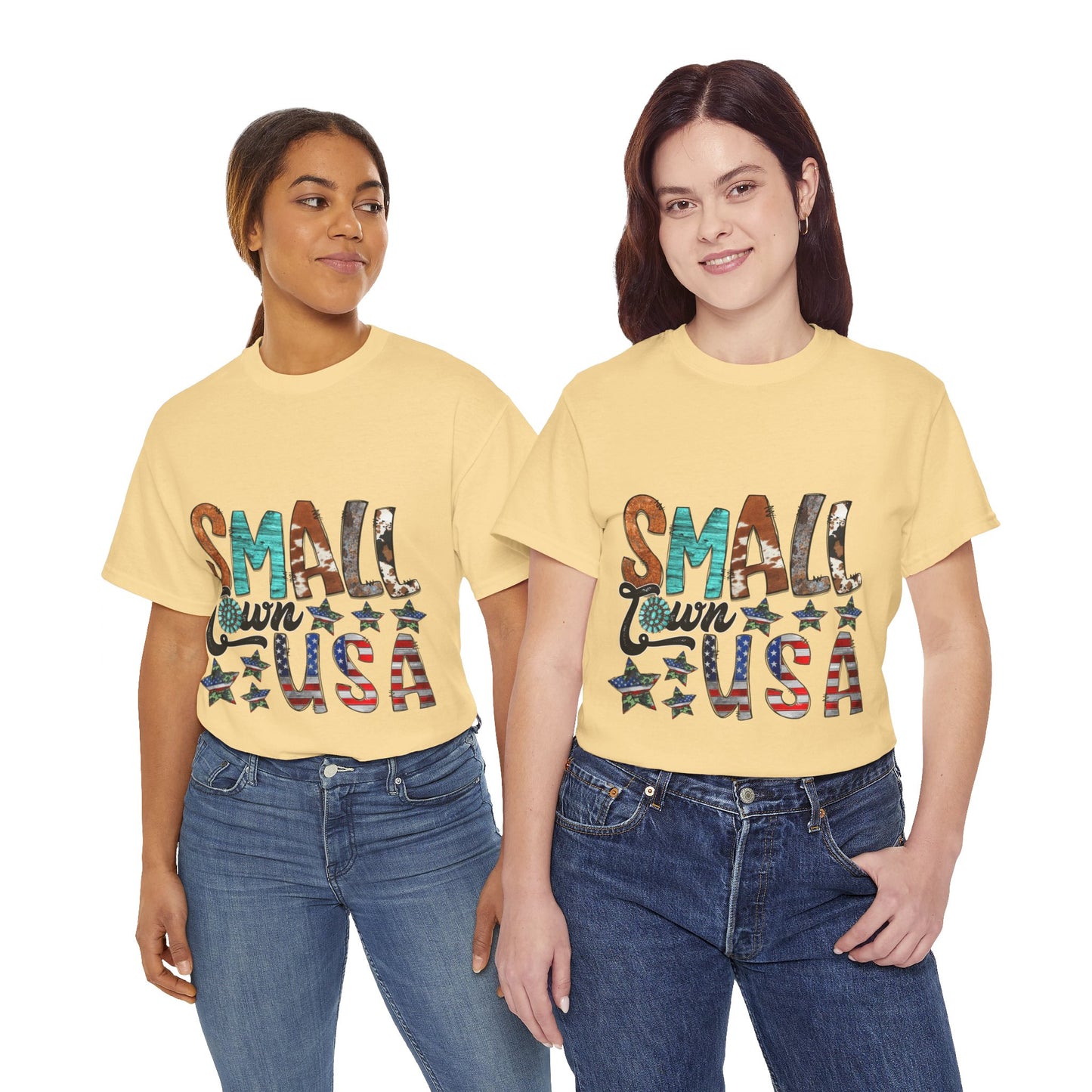 Small Town USA Unisex Heavy Cotton Tee