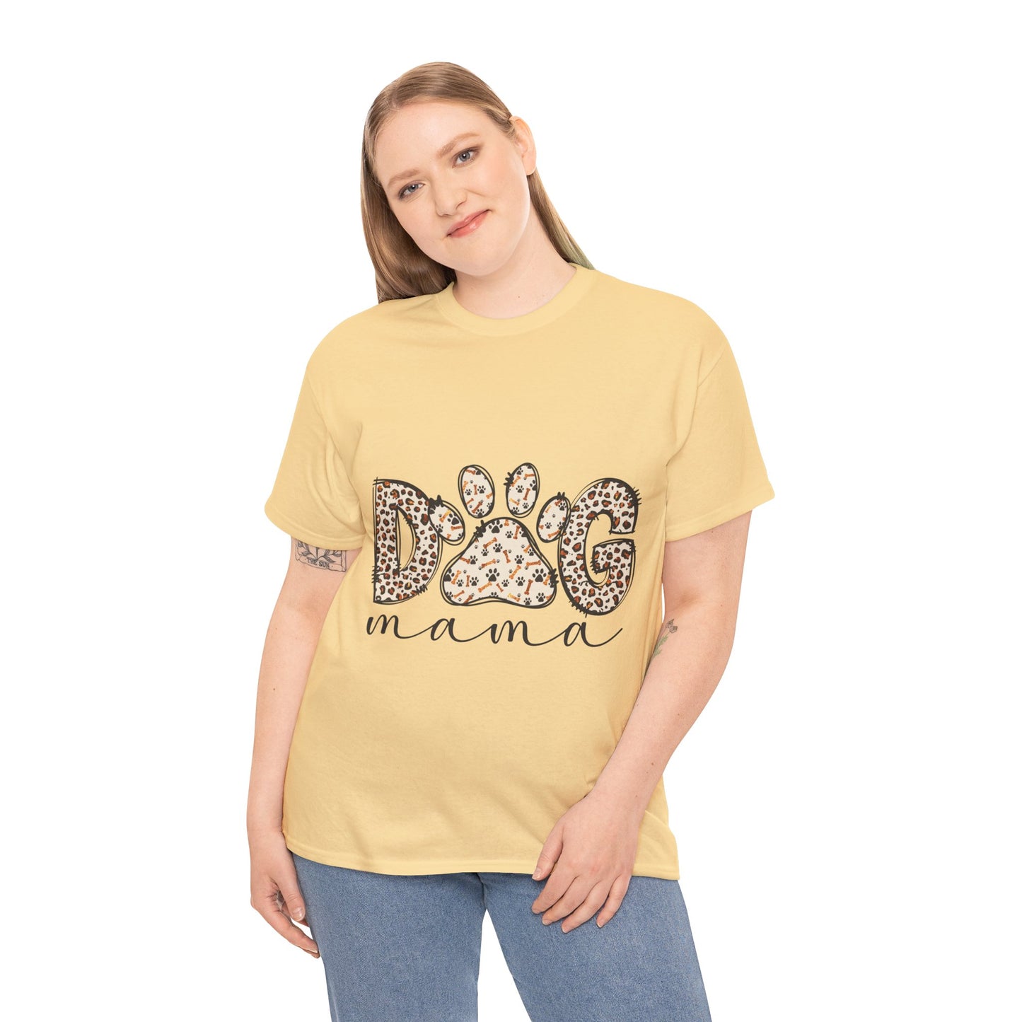 Dog Mama Unisex Heavy Cotton Tee