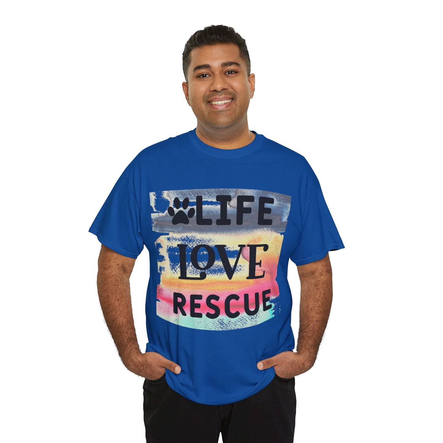 Life Love Rescue Unisex Heavy Cotton Tee