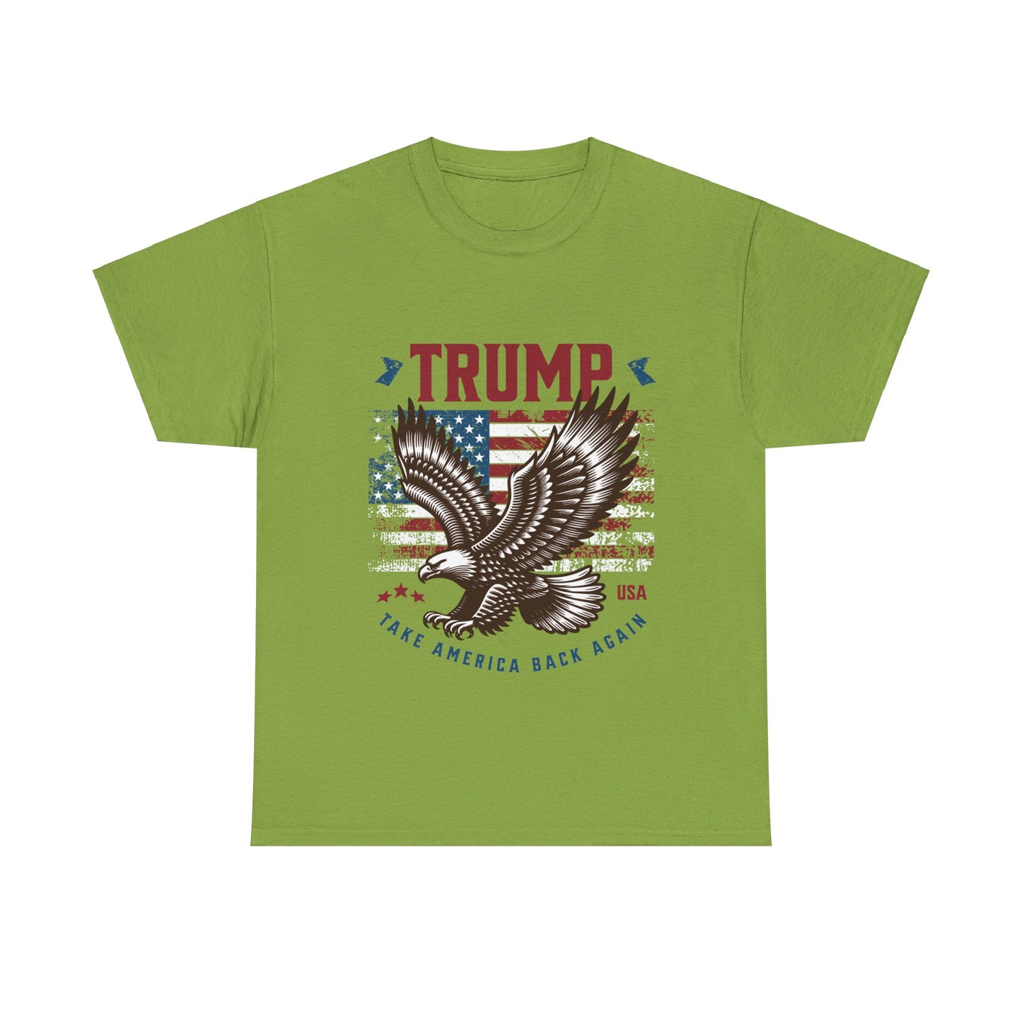 Trump MAGA Eagle Unisex Heavy Cotton Tee