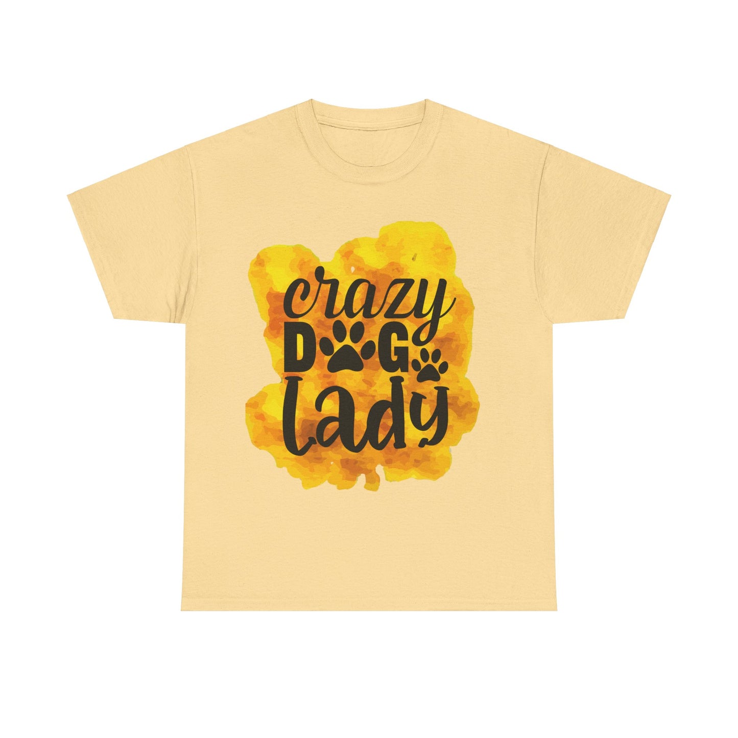 Crazy Dog Lady Unisex Heavy Cotton Tee