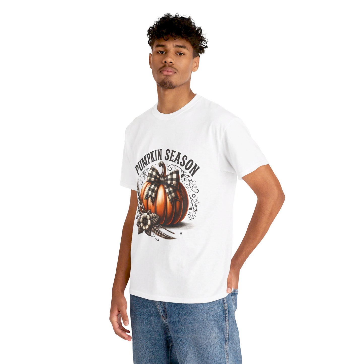 Pumpkin Season Unisex Heavy Cotton Tee