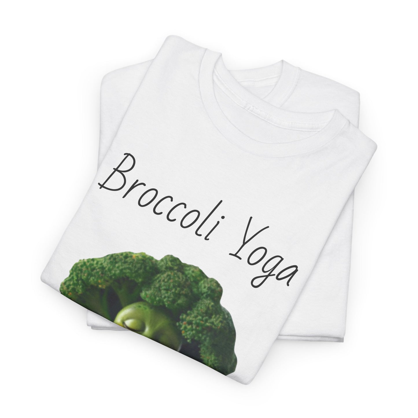 Broccoli Yoga Unisex Heavy Cotton Tee