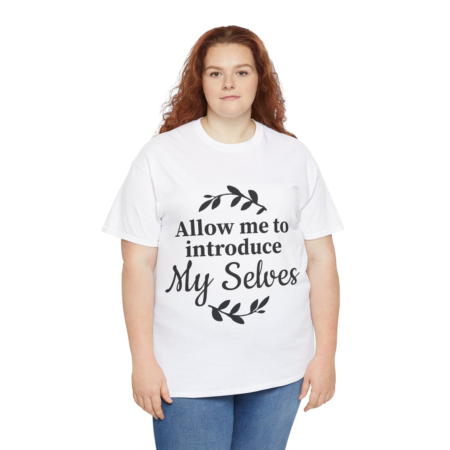 Allow Me To Introduce My Selves Unisex Heavy Cotton Tee