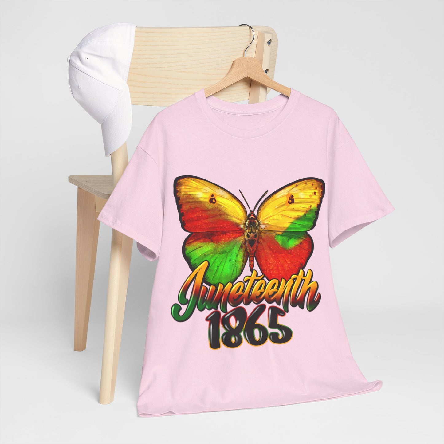 Juneteenth Butterfly Unisex Heavy Cotton Tee