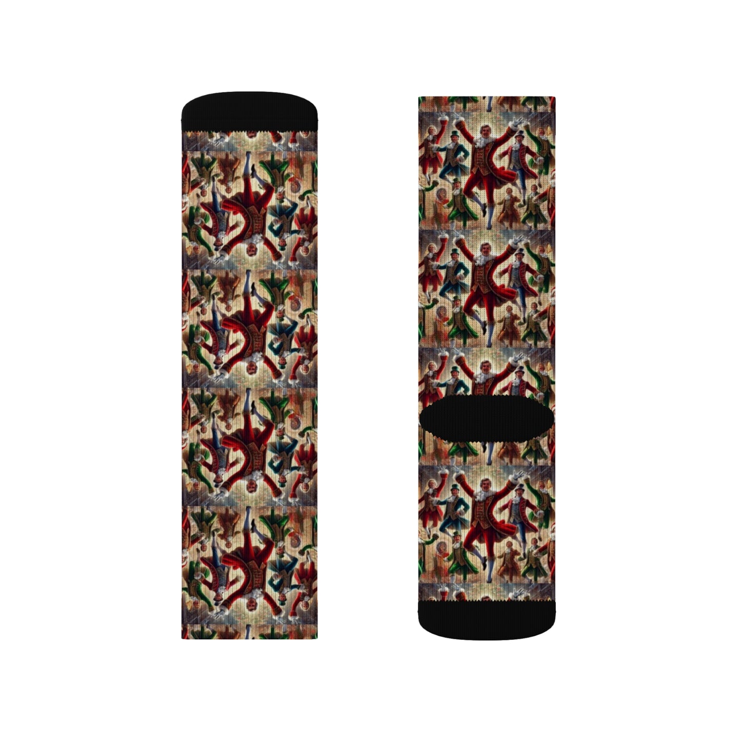 Ugly Sweater Collection 10 Sublimation Socks