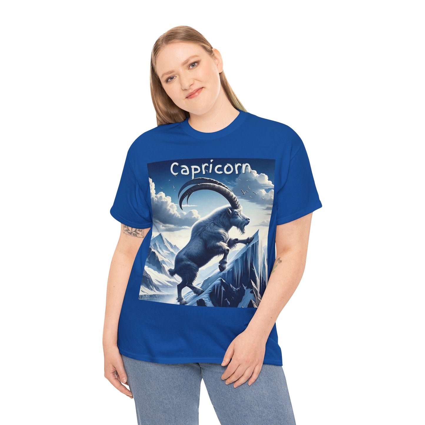 Capricorn Unisex Heavy Cotton Tee