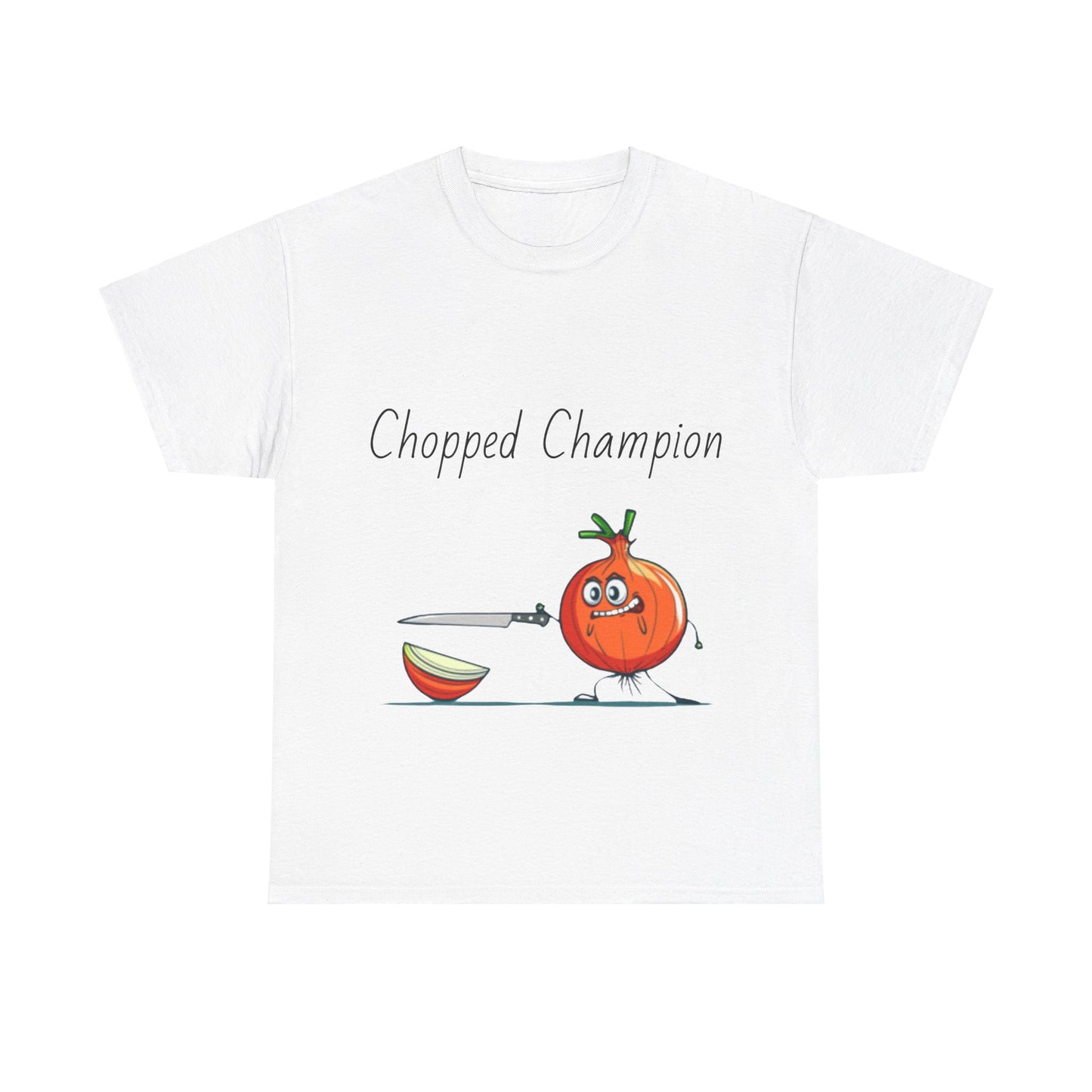 Chopped Champion Unisex Heavy Cotton Tee