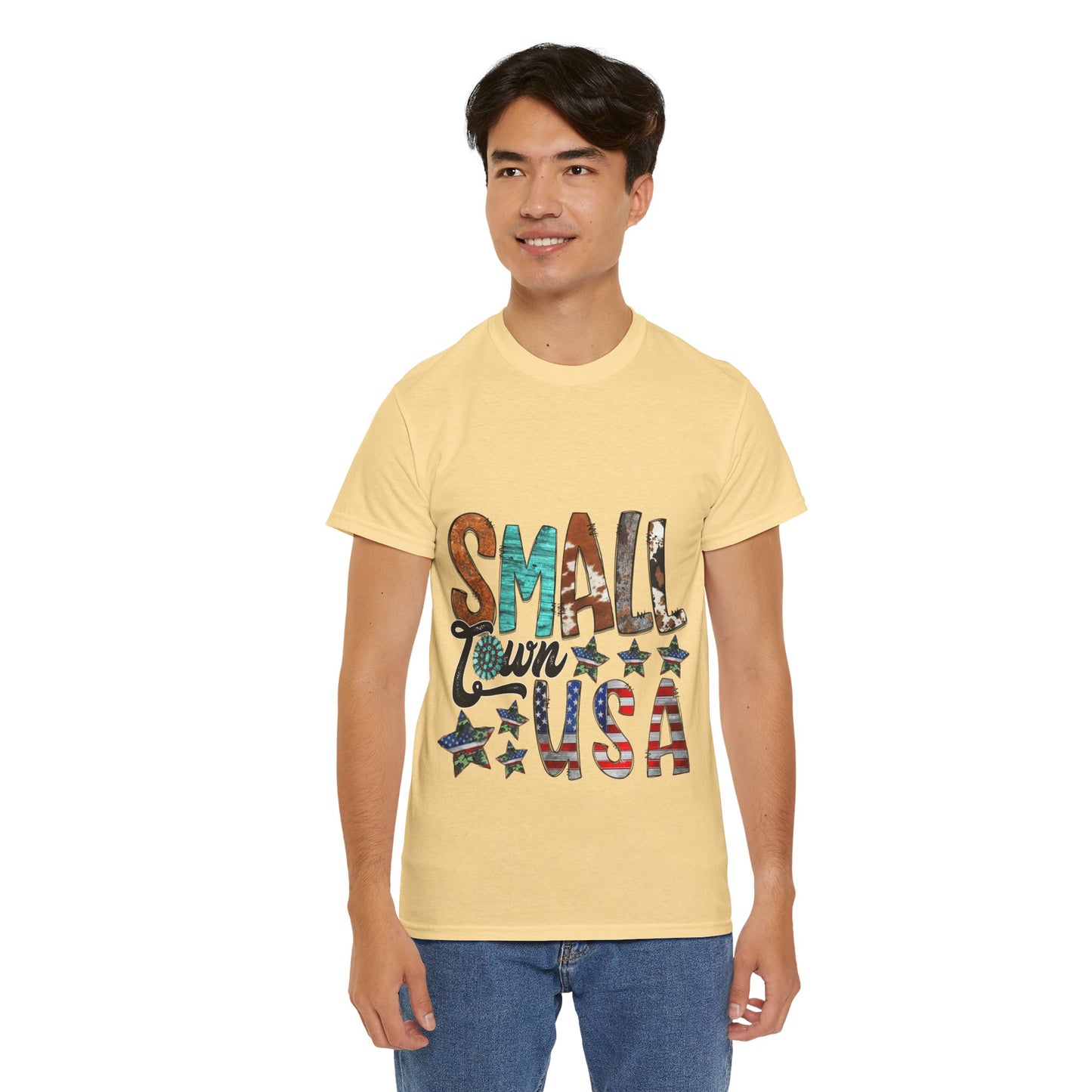 Small Town USA Unisex Heavy Cotton Tee