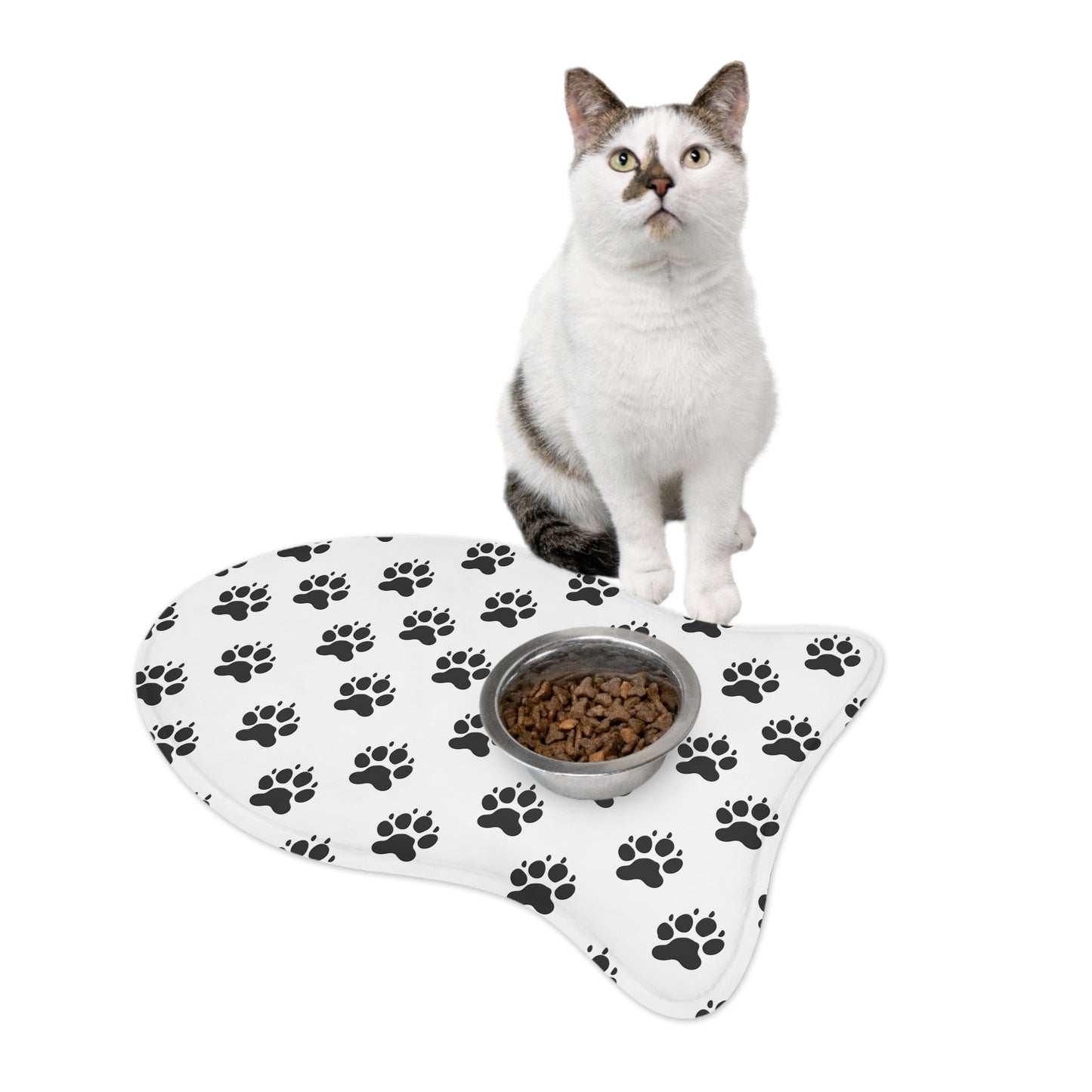 Paw Print Pet Feeding Mats