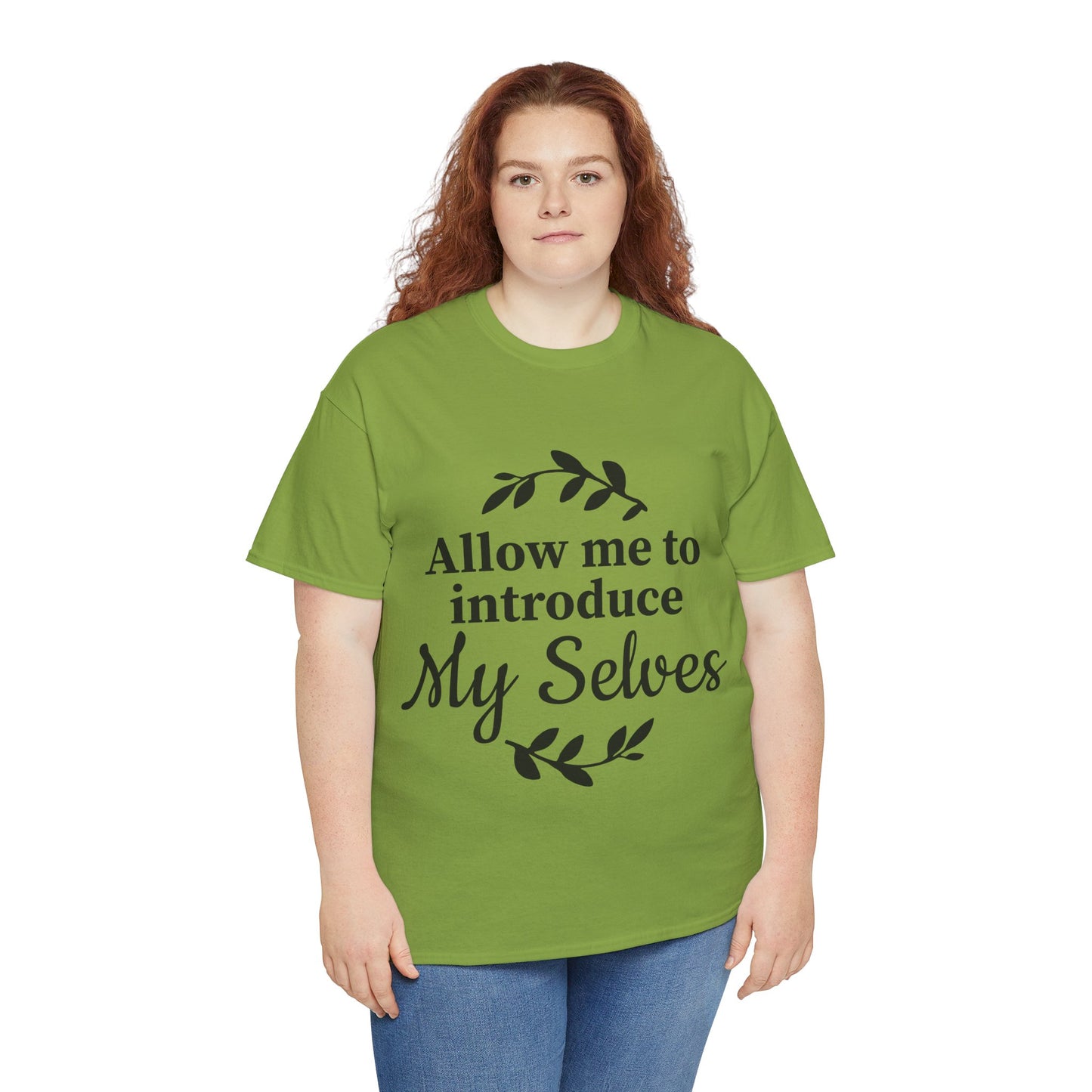 Allow Me To Introduce My Selves Unisex Heavy Cotton Tee