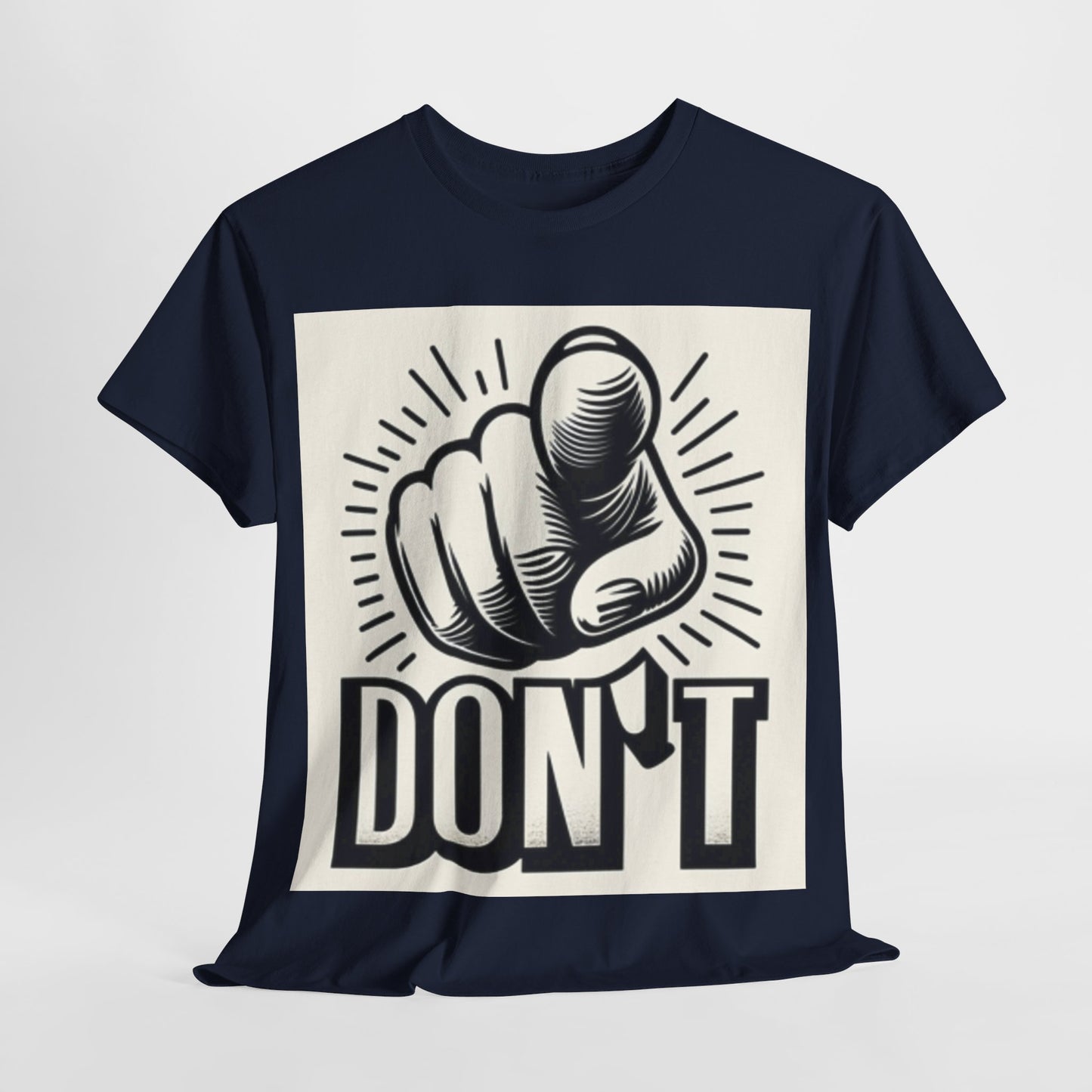 Don't Finger Unisex Heavy Cotton Tee