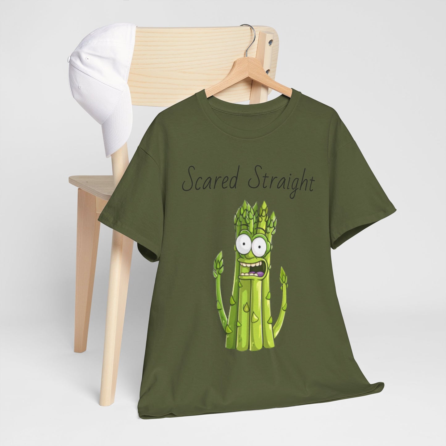 Scared Straight Unisex Heavy Cotton Tee