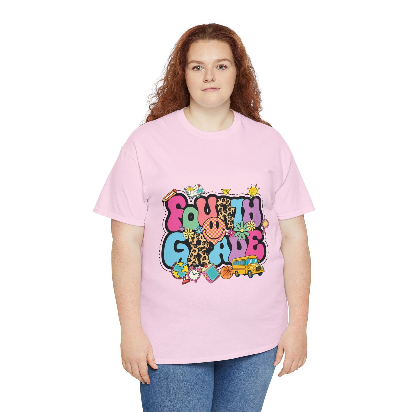 Fourth Grade Unisex Heavy Cotton Tee