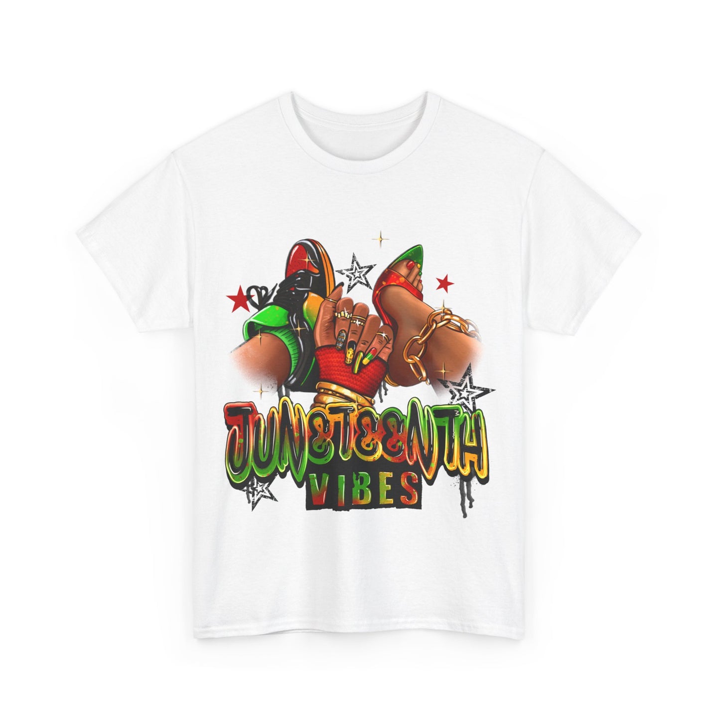 Juneteenth Vibe Unisex Heavy Cotton Tee