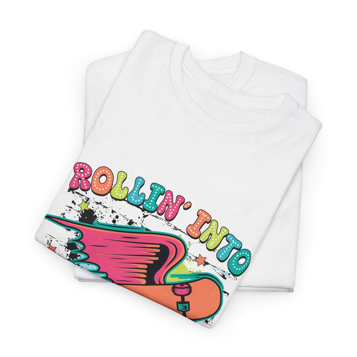 Rockin Into Pre K Unisex Heavy Cotton Tee