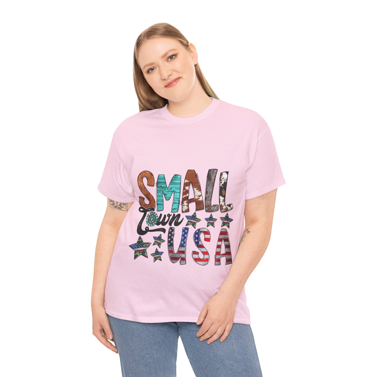 Small Town USA Unisex Heavy Cotton Tee