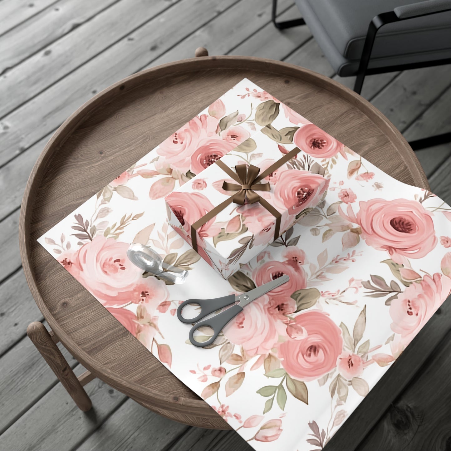 Dusty Rose Gift Wrap Papers