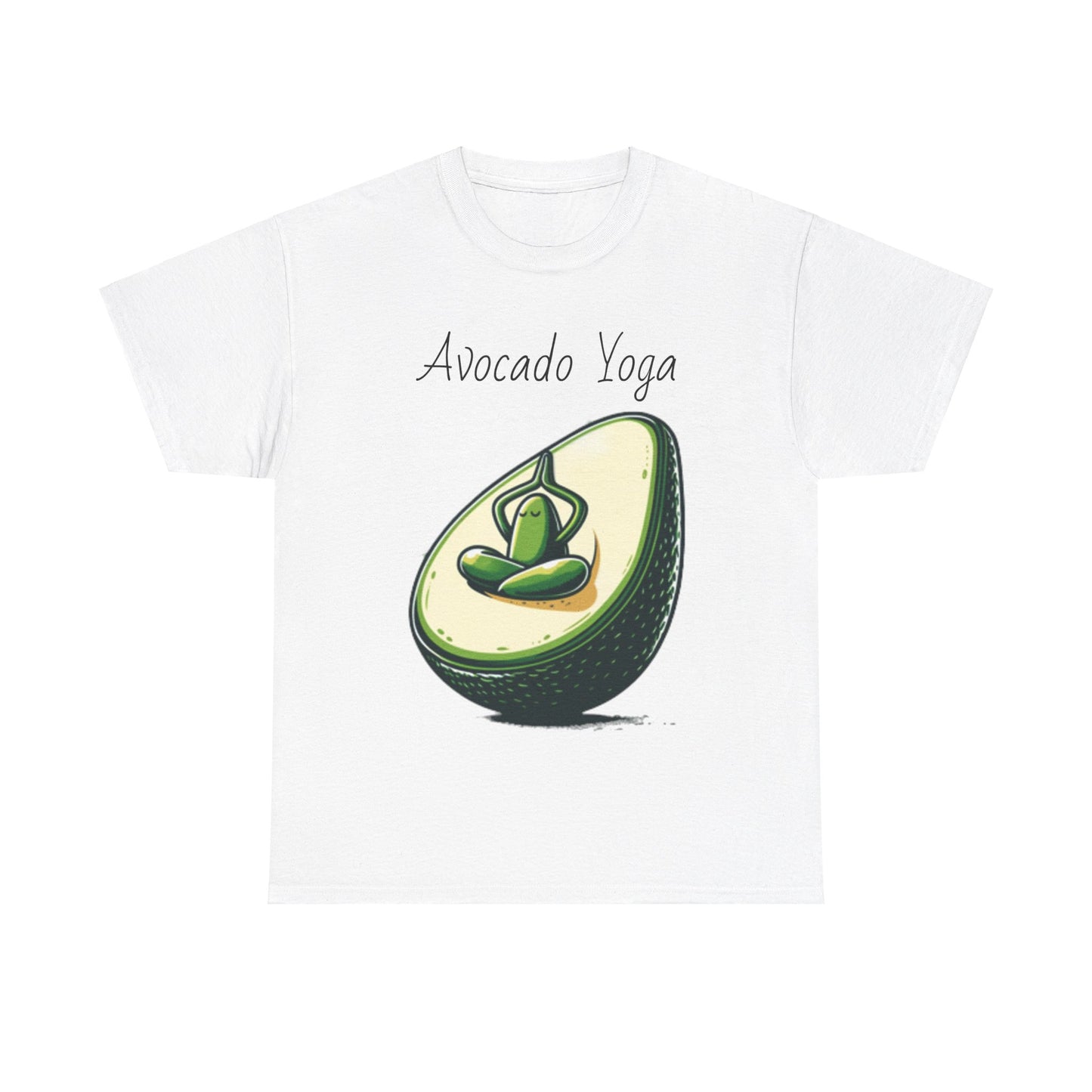 Avocado Yoga Unisex Heavy Cotton Tee