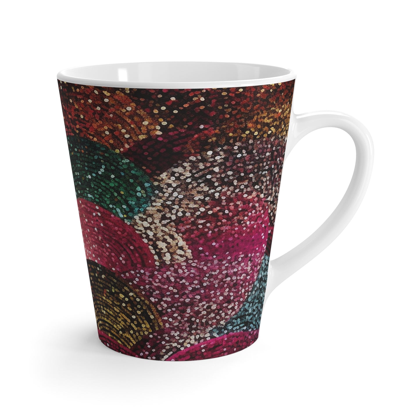 Glitter 1 Latte Mug