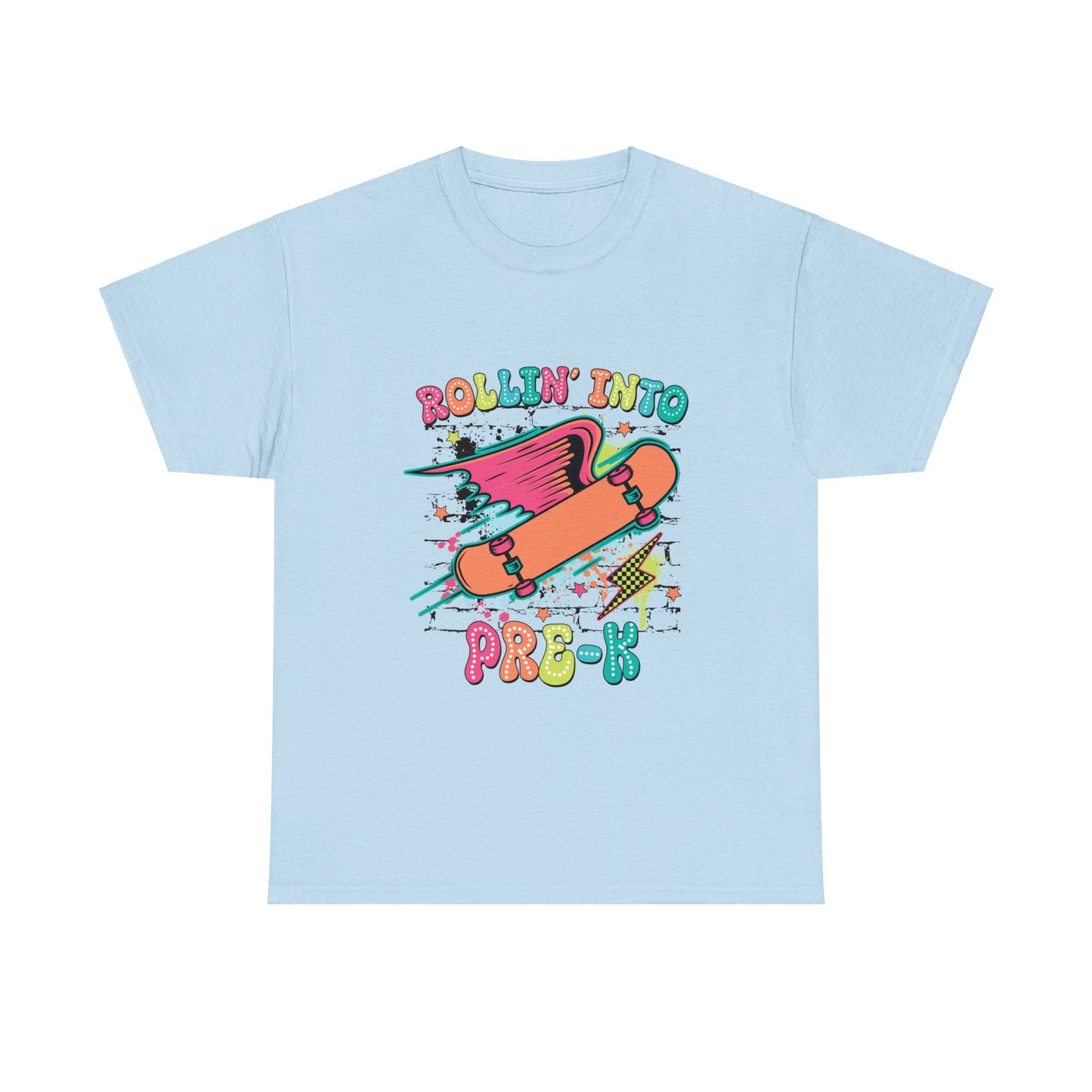 Rockin Into Pre K Unisex Heavy Cotton Tee