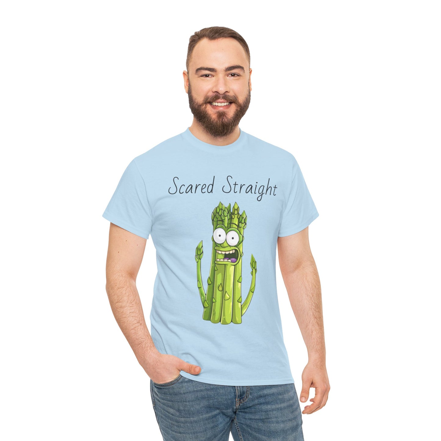 Scared Straight Unisex Heavy Cotton Tee