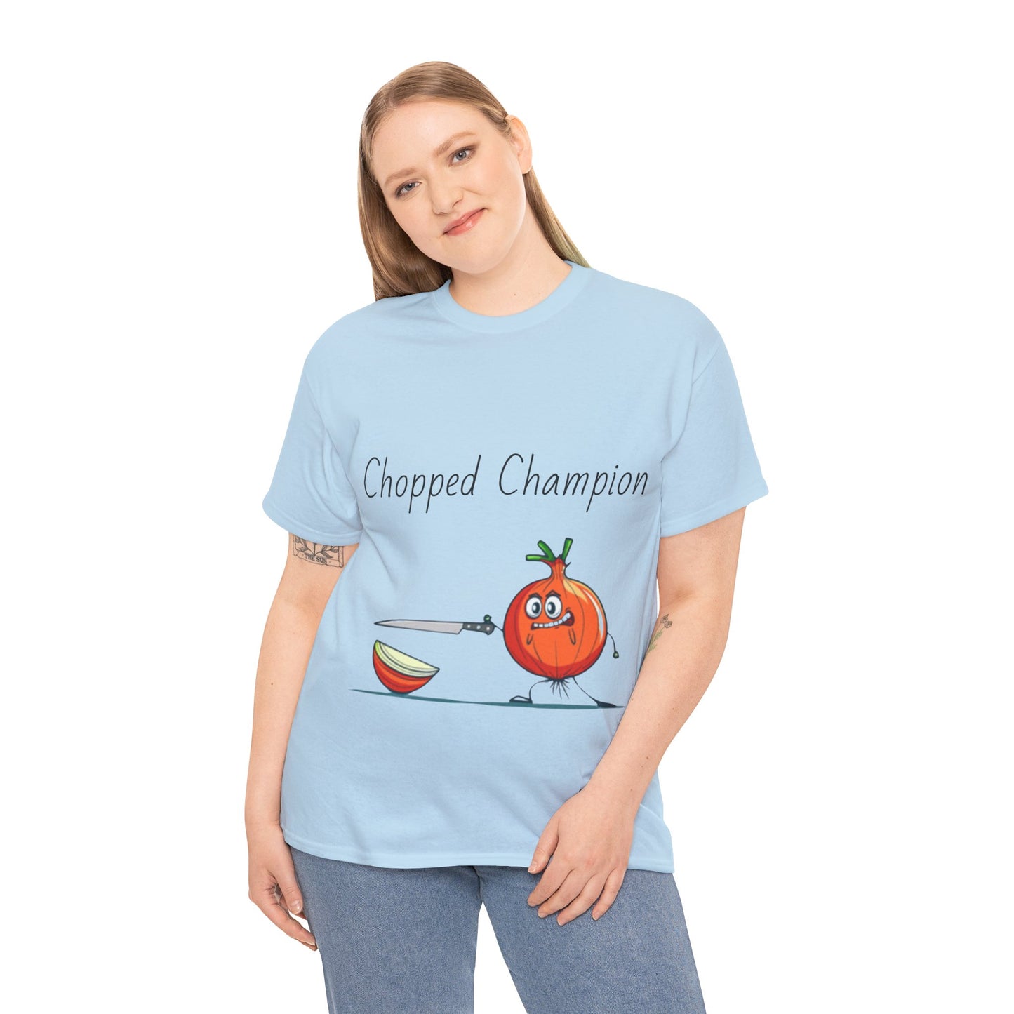 Chopped Champion Unisex Heavy Cotton Tee