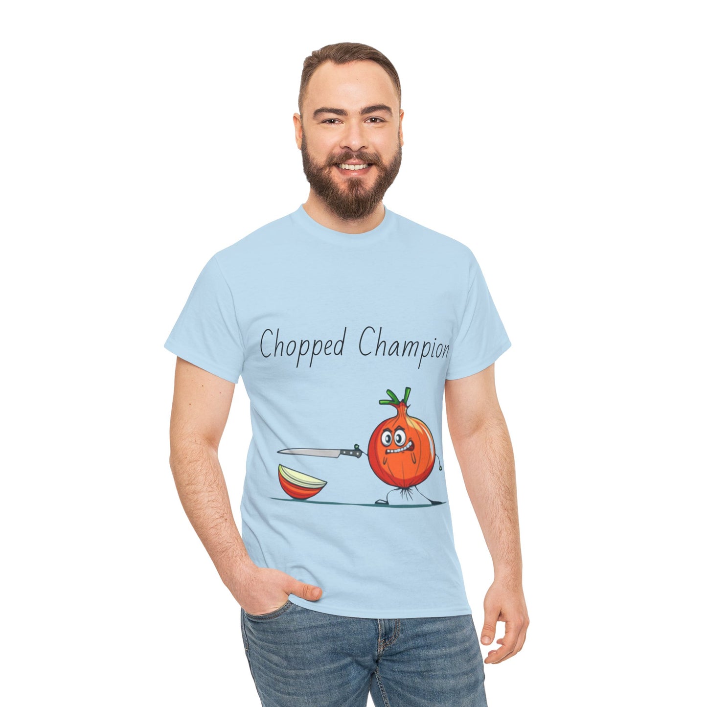 Chopped Champion Unisex Heavy Cotton Tee