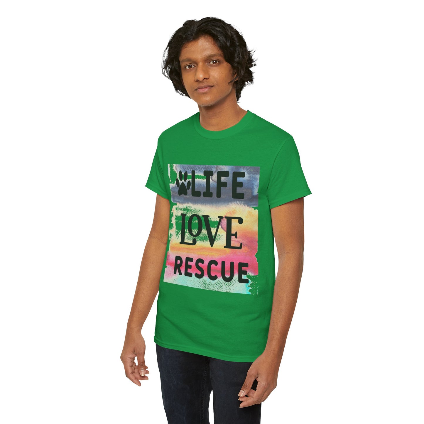 Life Love Rescue Unisex Heavy Cotton Tee