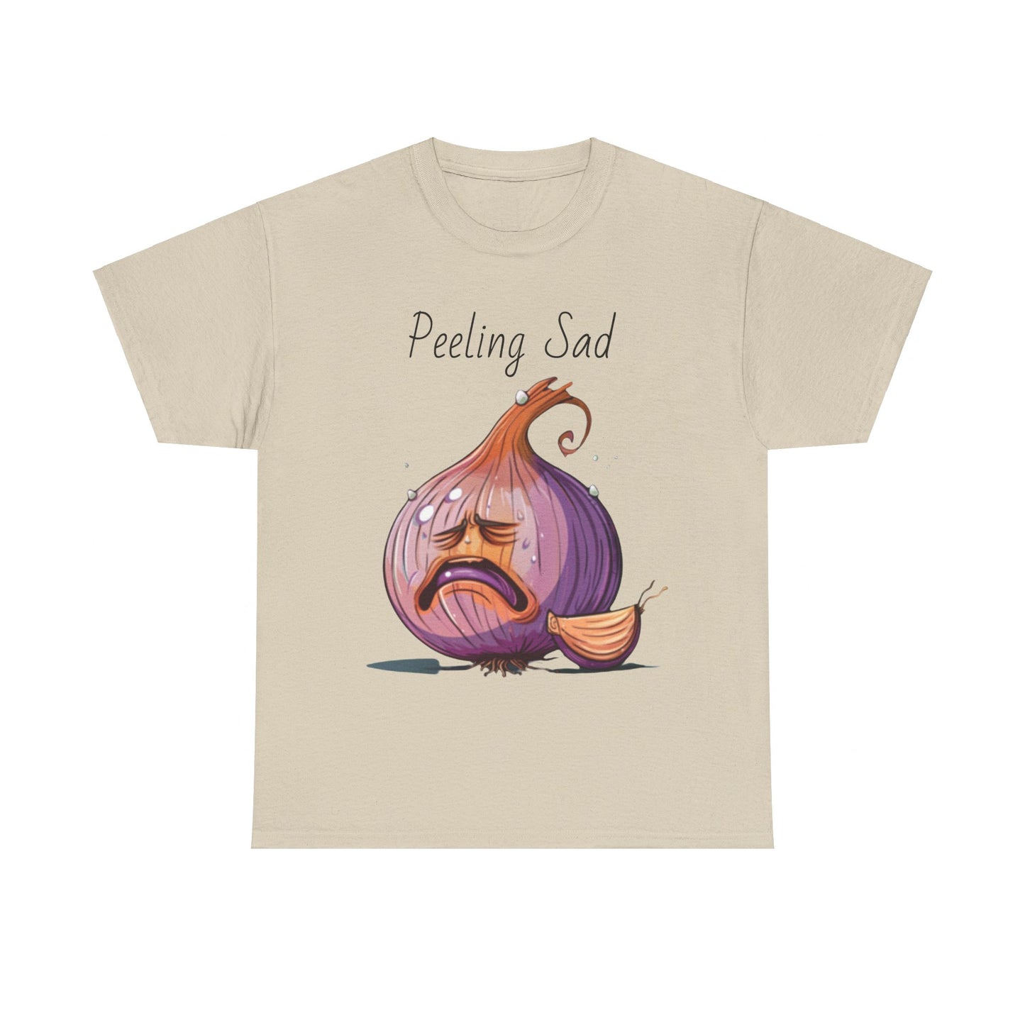 Peeling Sad Unisex Heavy Cotton Tee