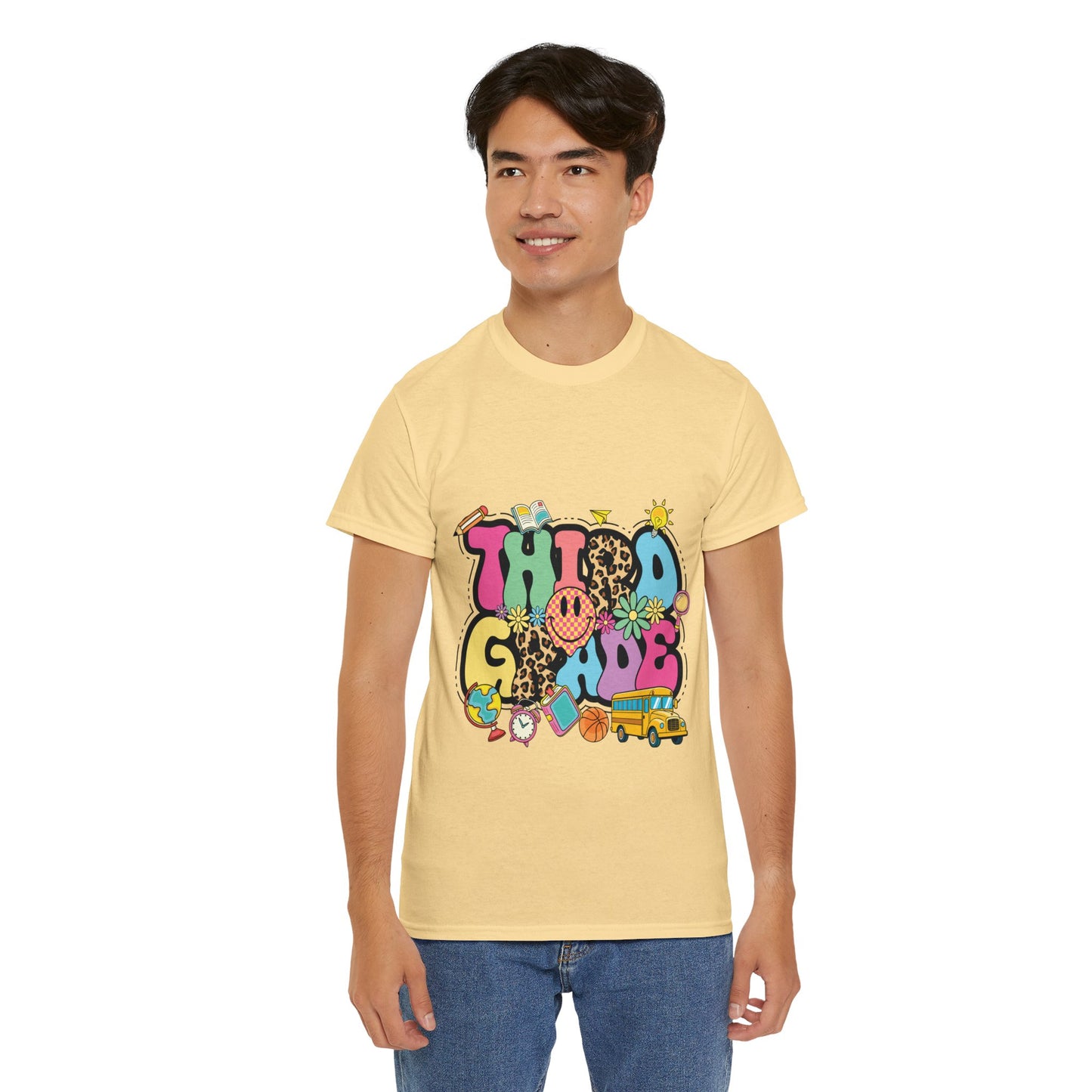 Third Grade Unisex Heavy Cotton Tee