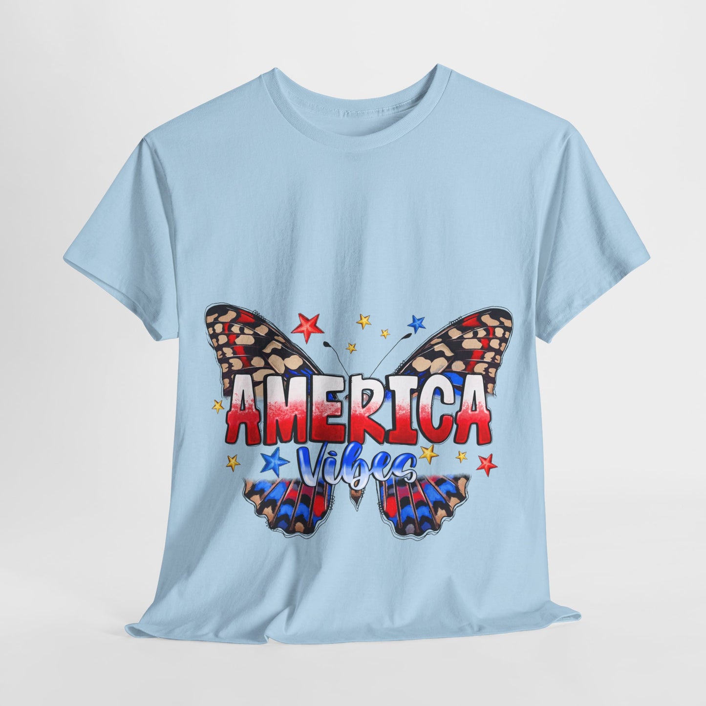 America Vibes Unisex Heavy Cotton Tee