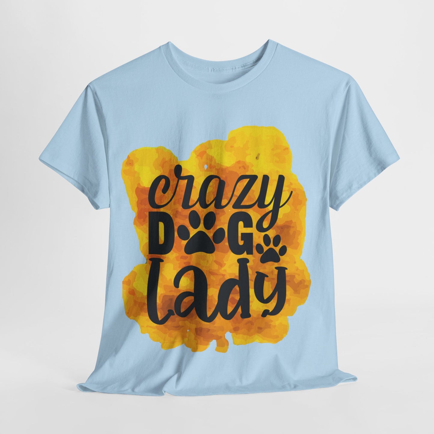 Crazy Dog Lady Unisex Heavy Cotton Tee