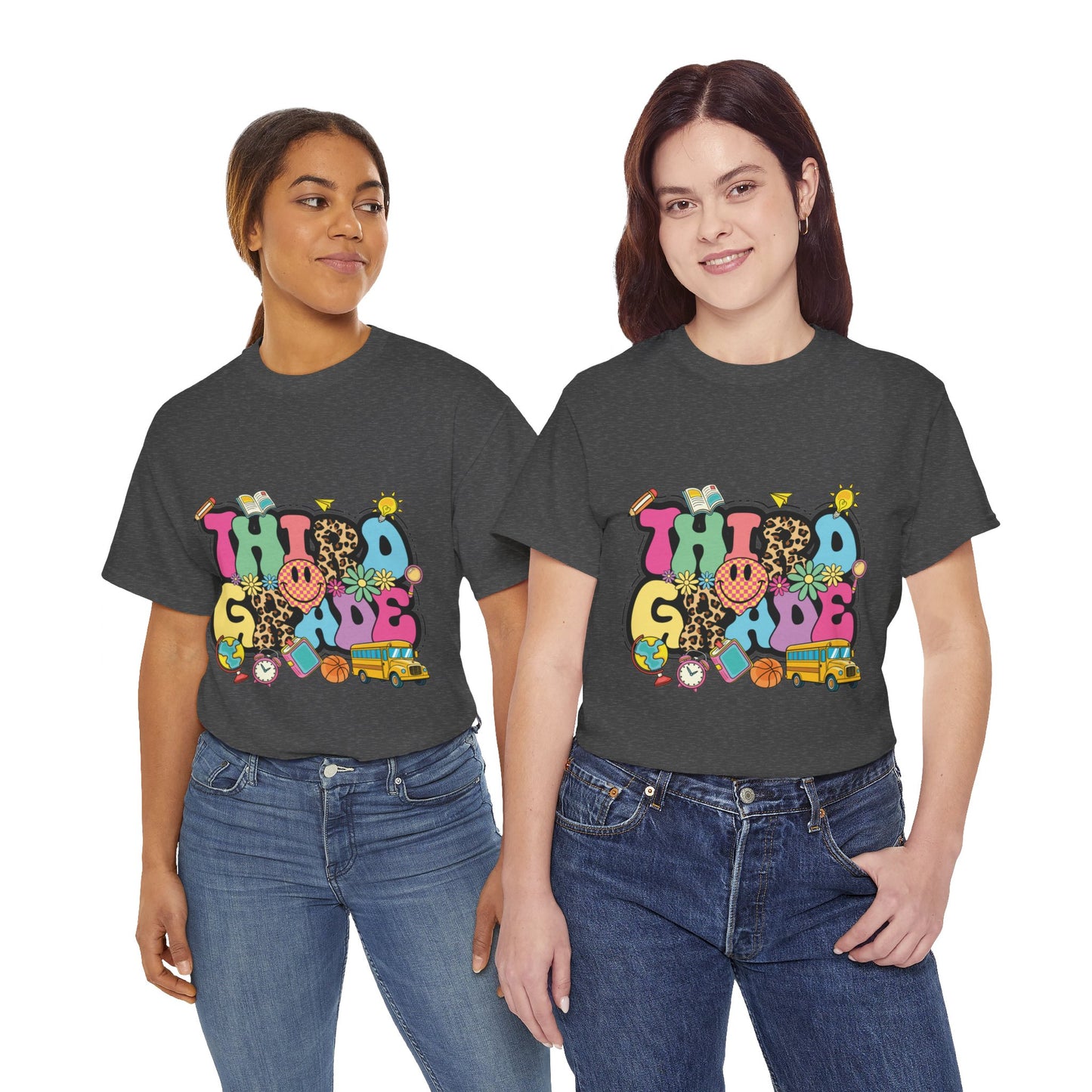 Third Grade Unisex Heavy Cotton Tee