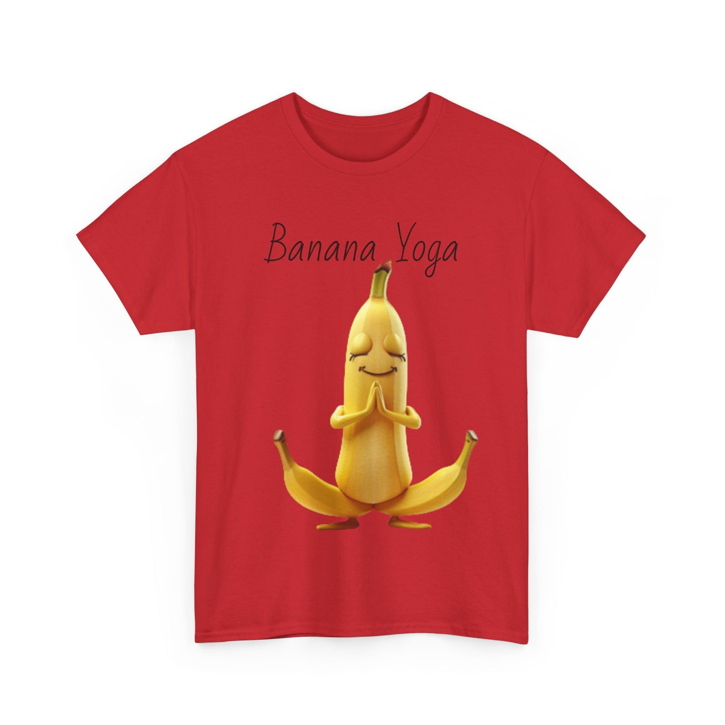 Banana Yoga Unisex Heavy Cotton Tee