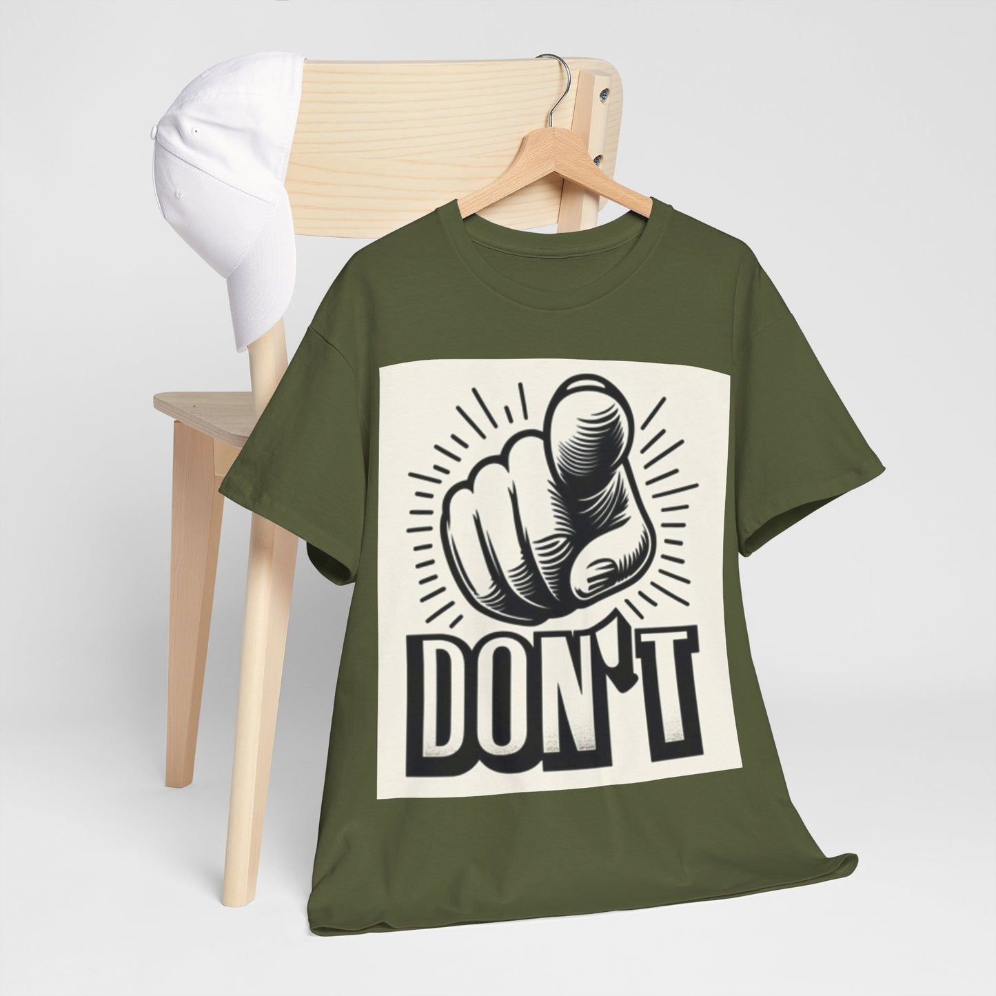 Don't Finger Unisex Heavy Cotton Tee