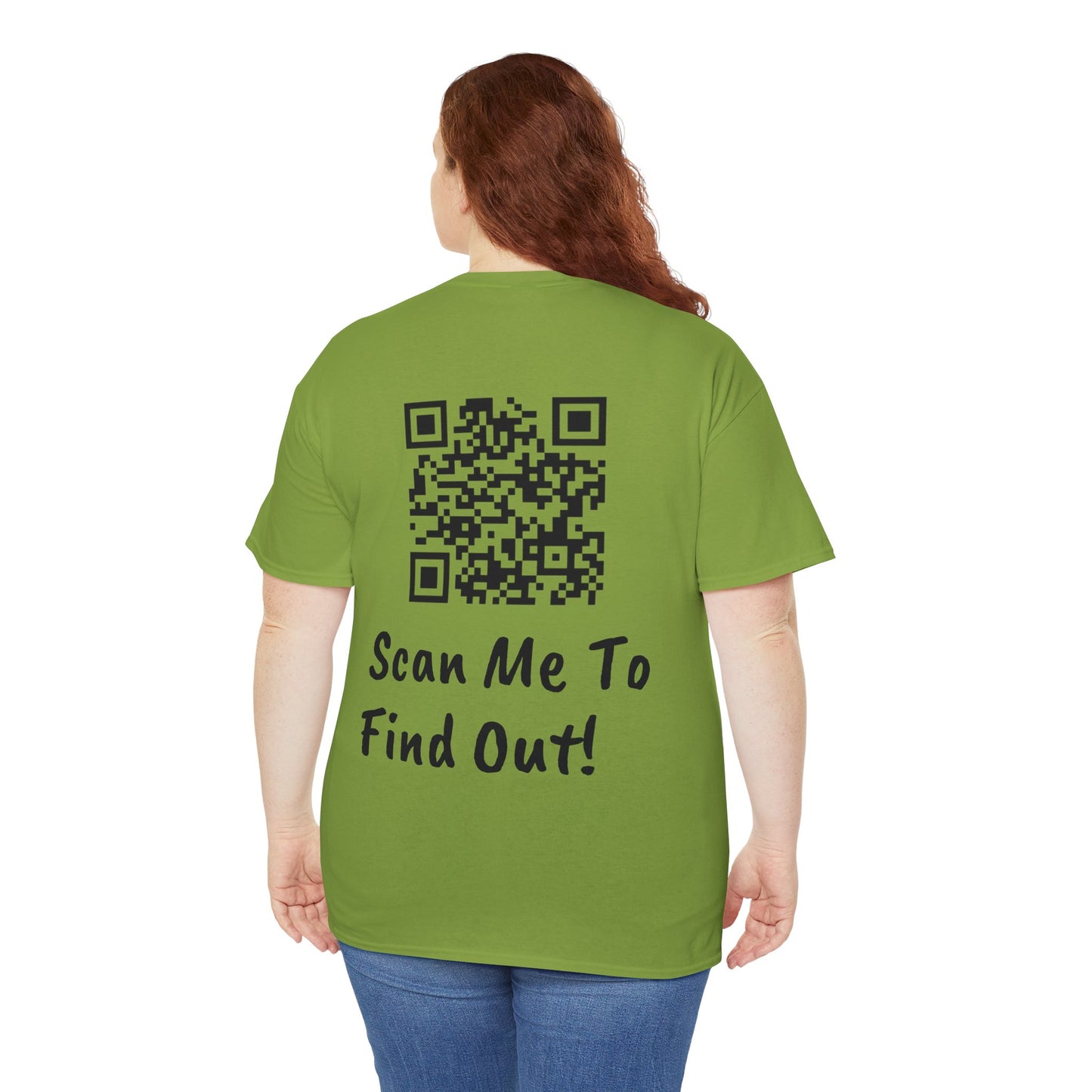 QR Code Unisex Heavy Cotton Tee