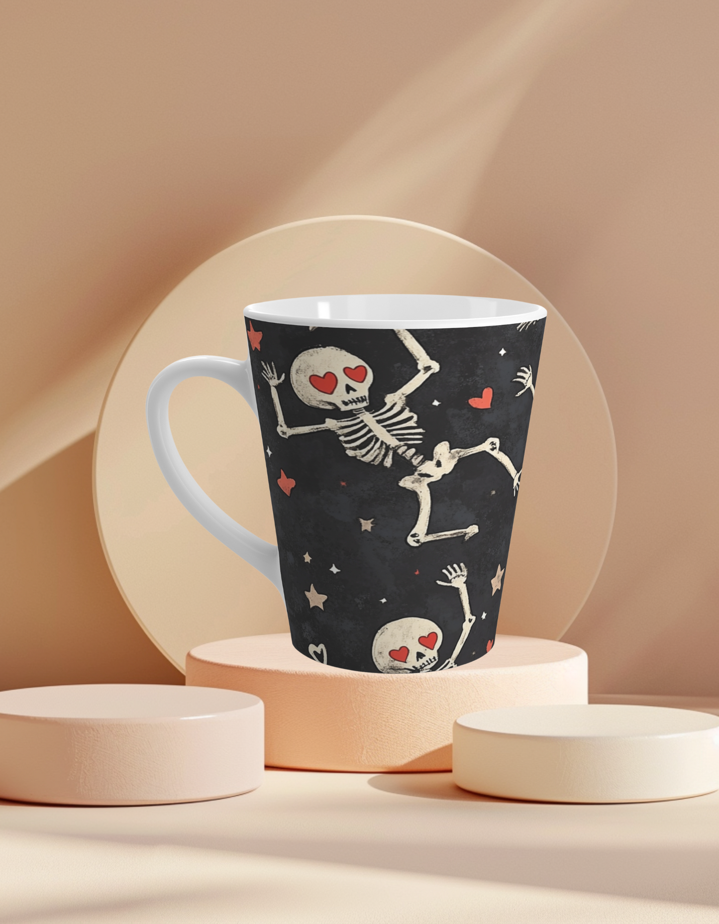 Skeleton Latte Mug