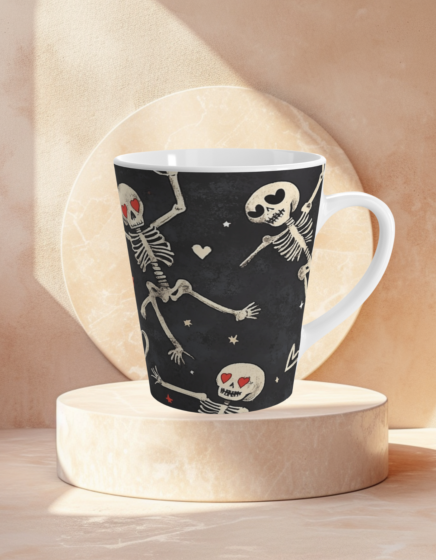 Skeleton Latte Mug